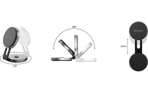 Chargeur sans fil magnétique Qi2 15 W compatible MagSafe - SwitchEasy Orbit Pro