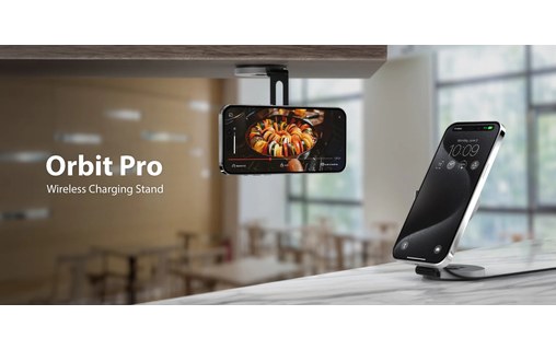Chargeur sans fil magnétique Qi2 15 W compatible MagSafe - SwitchEasy Orbit Pro
