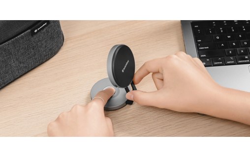 Chargeur sans fil magnétique Qi2 15 W compatible MagSafe - SwitchEasy Orbit Pro