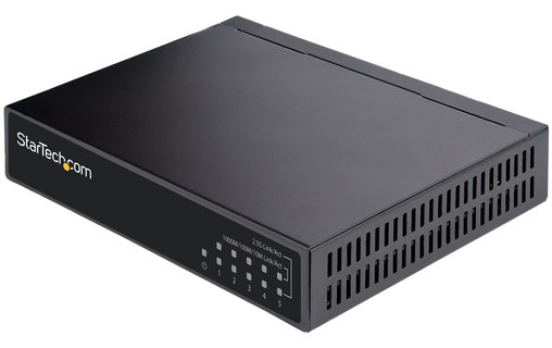 StarTech.com Commutateur 2.5G non géré - Commutateur Gigabit à 5 ports - Commuta