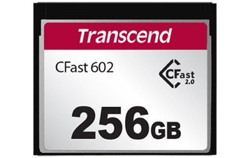 Carte CFast 2.0 Transcend CFX602 256 Go, MLC