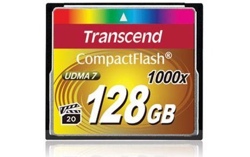 Carte CompactFlash Transcend CF1000 128 Go, MLC