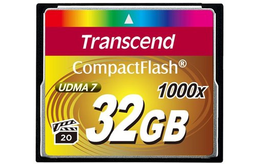 Carte CompactFlash Transcend CF1000 32 Go, MLC