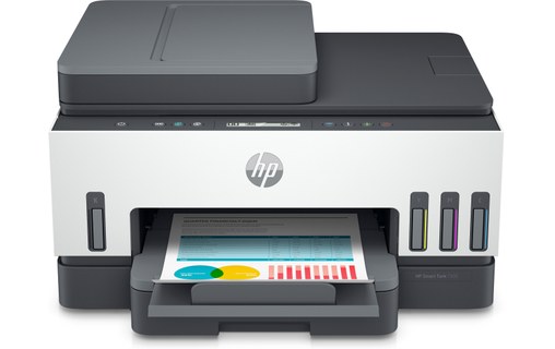 Imprimante multifonction HP Smart Tank 7305 - WiFi, AirPrint, Bluetooth