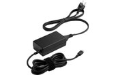 HP 65W USB-C LC Power Adapter adaptateur de puissance & onduleur Intérieure Noir