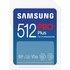Carte SDXC Samsung PRO Plus 512 Go, UHS-I, V30