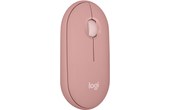 Souris sans fil Logitech Pebble 2 M350s - Rose