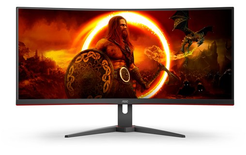Écran Gaming Incurvé 34" AOC G2 CU34G2XE/BK - HDMI/DisplayPort