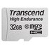 Carte microSDHC Transcend USDC10V 32 Go avec adaptateur SD, MLC