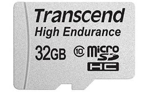 Carte microSDHC Transcend USDC10V 32 Go avec adaptateur SD, MLC