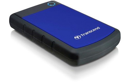 Transcend StoreJet 25H3 2 To - Bleu - Disque dur externe