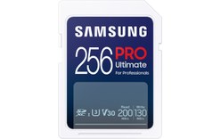 Carte SDXC Samsung PRO Ultimate 256 Go, UHS-I, V30