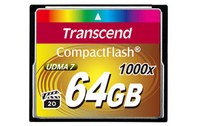 Carte CompactFlash Transcend CF1000 64 Go, MLC