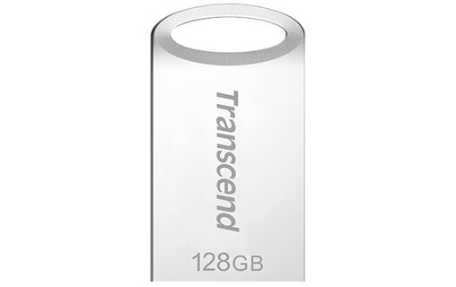 Clé USB Transcend JetFlash 710 128 Go - Argent - USB 3.2