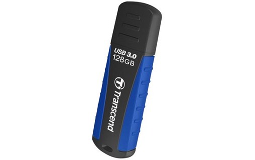Clé USB Transcend JetFlash 810 128 Go - Bleu, Noir - USB 3.2
