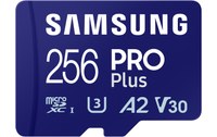 Carte microSD Samsung PRO Plus (2024) 256 Go avec adaptateur SD, UHS-I, V30