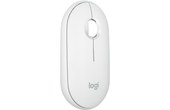 Souris sans fil Logitech Pebble 2 M350s - Blanche