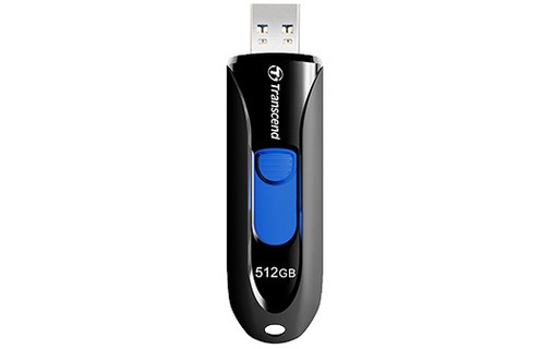 Clé USB Transcend JetFlash 790 512 Go - Blanc - USB 3.2