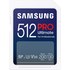 Carte SDXC Samsung PRO Ultimate 512 Go, UHS-I, V30
