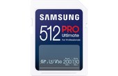 Carte SDXC Samsung PRO Ultimate 512 Go, UHS-I, V30