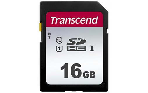 Carte SDHC Transcend SDC300S 16 Go, NAND