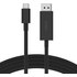 Belkin AVC014bt2MBK 2 m USB Type-C DisplayPort Noir