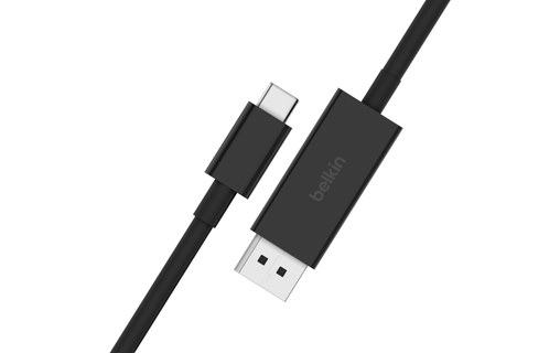 Belkin AVC014bt2MBK 2 m USB Type-C DisplayPort Noir