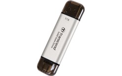 Transcend ESD310 1 To - Argent - SSD externe USB-C & USB-A
