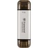 Transcend ESD310 1 To - Argent - SSD externe USB-C & USB-A