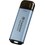 Disque SSD externe portable USB-C 1 To - Transcend ESD300 Bleu