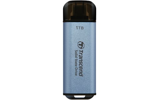 Transcend ESD300 1 To - Bleu - SSD externe USB-C