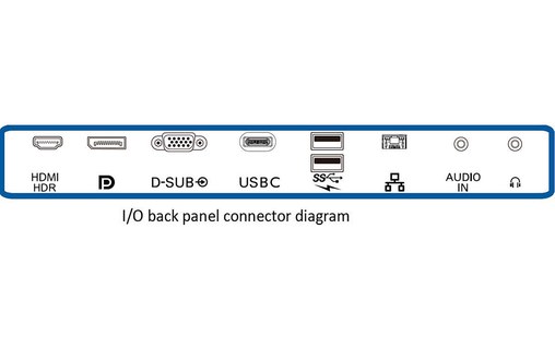 Écran 31,5" Philips P-Line 328P6AUBREB/00 - USB-C