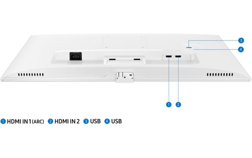 Écran 27" Samsung LS27AM501NUXEN - HDMI