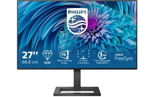 Écran 27" Philips E-Line 275E2FAE/00 - 4K HDMI/DisplayPort