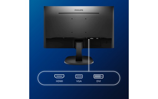 Écran 23,8" Philips V-Line 243V7QDAB/00