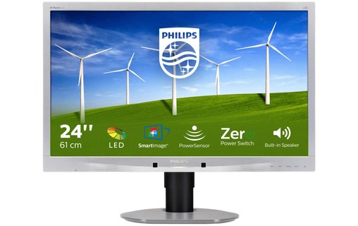 Écran 24" Philips B-Line 241B4LPYCS/00 - DisplayPort/DVI/VGA