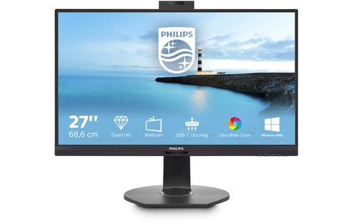 Écran 27" Philips B-Line 272B7QUBHEB/00 - HDMI/DisplayPort/USB-C/DVI