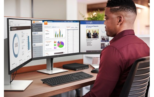 Écran 23,8" HP E24d G4 - HDMI/DisplayPort/USB-C