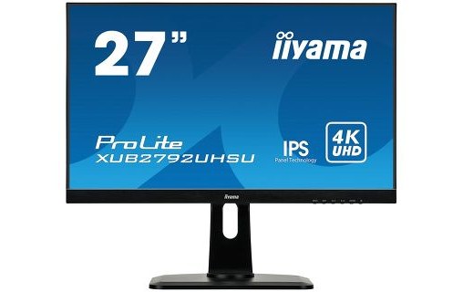 Écran 27" iiyama ProLite XUB2792UHSU-B1 - 4K