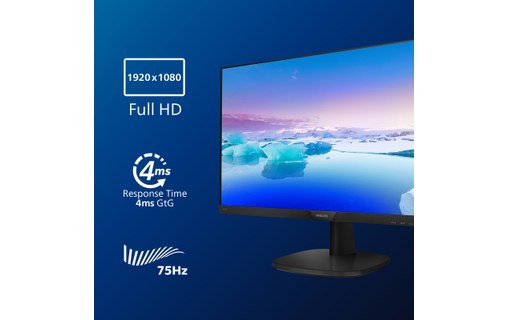 Écran 23,8" Philips V-Line 243V7QDAB/00