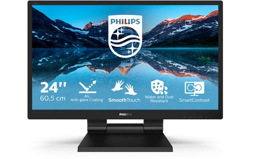 Écran Tactile 23,8" Philips B-Line 242B9TL/00 - HDMI/DisplayPort/VGA