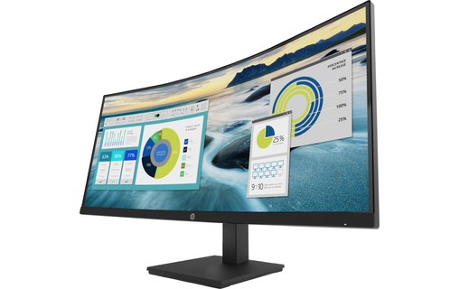 Écran Incurvé 34" HP P34hc G4 / 21Y56AA - HDMI/DisplayPort