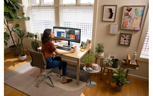 Écran Incurvé 34" HP P34hc G4 / 21Y56AA - HDMI/DisplayPort