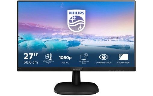 Écran 27" Philips V Line V-Line 273V7QJAB/00