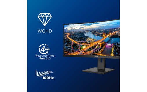 Écran Incurvé 34" Philips B-Line 346B1C/00 - USB-C