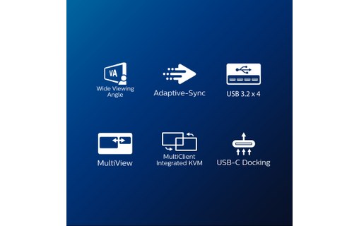 Écran Incurvé 34" Philips B-Line 346B1C/00 - USB-C