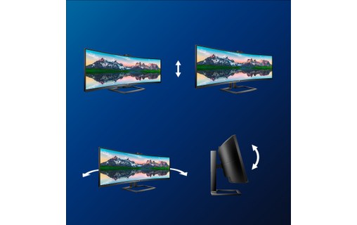 Écran Incurvé 48,8" Philips P-Line 499P9H/00 - HDMI/DisplayPort