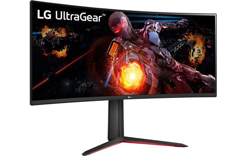 Écran Gaming Incurvé 34" LG UltraGear 34GP63AP-B - 160 Hz