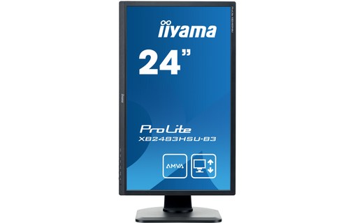 Écran 23,8" iiyama ProLite XB2483HSU-B3 - HDMI/DisplayPort/VGA