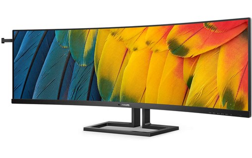 Écran Incurvé 44,5" Philips Série 6000 45B1U6900C/00 - HDMI/DisplayPort/USB-C